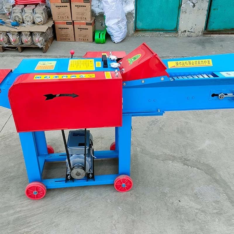 Manual electric petrol diesel engine hay cutter feed grass animal feed forage chopper corn straw chaff cutter machine for sale