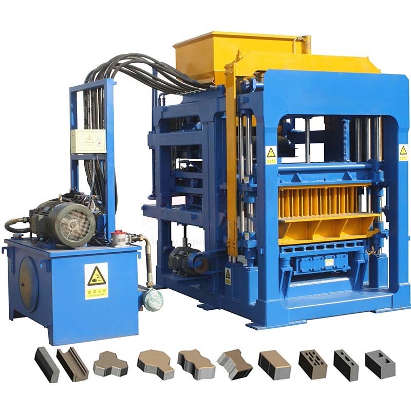 standard full automatic Block making machine concrete block making machine