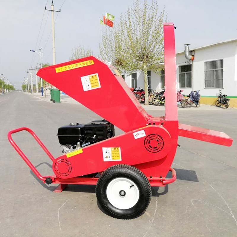 used steer knife skid mulcher price industrial hydraulic electric driven cutter log wood sawdust pellet making crusher chipper