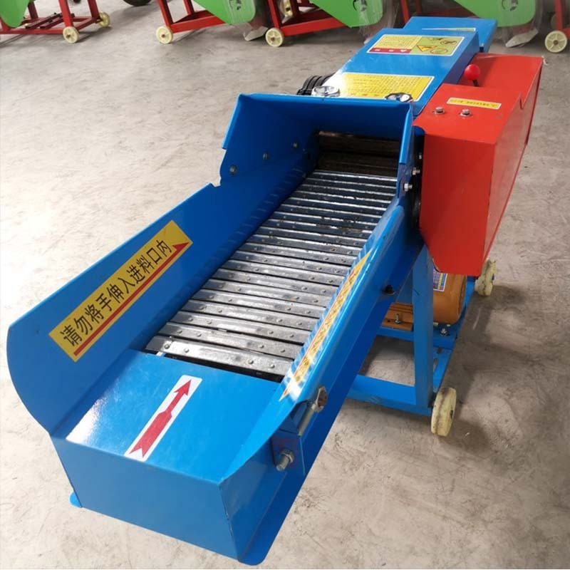 rice corn cattle feed making grass shredder silage chopper hay chaff cutter machine