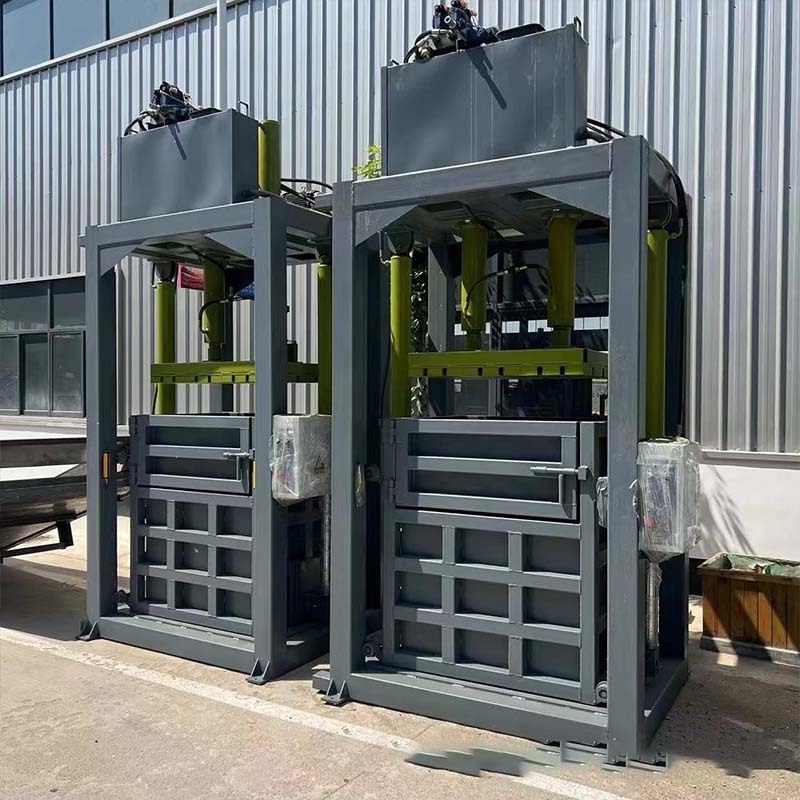 Heavy Duty Press Platen Plastic Baler Machine /Pet Bottles Compactor