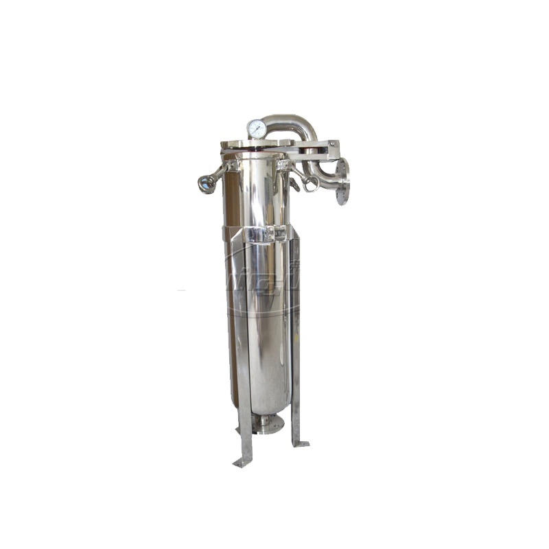 Stainless steel 316L 2#single bag filter housing for water treatment/chemical/oil/solid-liquid separation