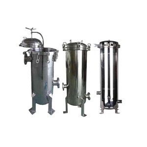 Stainless steel 316L 2#single bag filter housing for water treatment/chemical/oil/solid-liquid separation