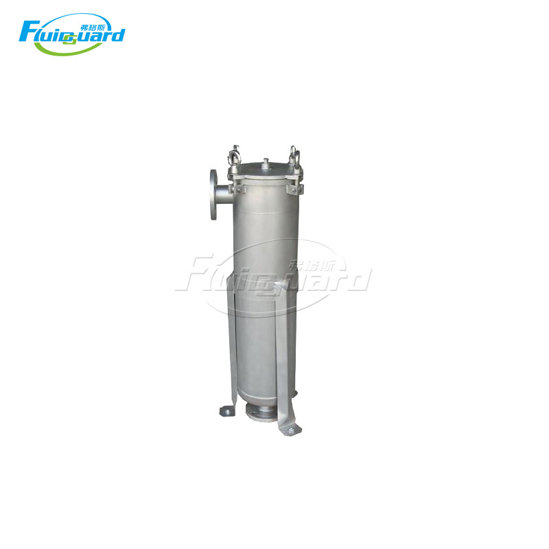 Stainless steel 316L 2#single bag filter housing for water treatment/chemical/oil/solid-liquid separation