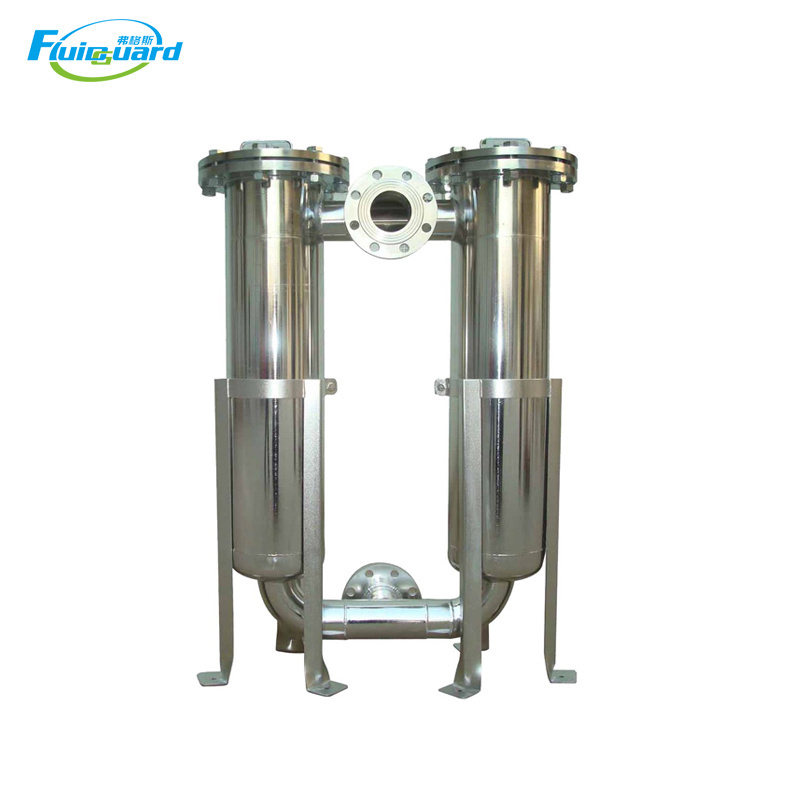 Stainless steel 316L 2#single bag filter housing for water treatment/chemical/oil/solid-liquid separation