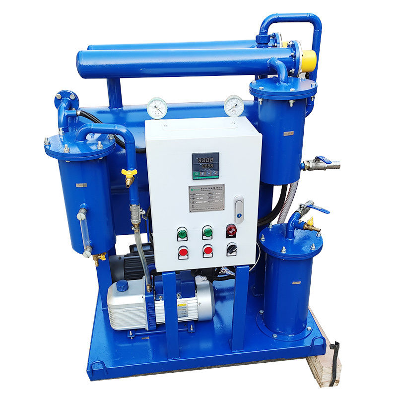 Mobile Used Hydraulic Lubrication Oil Machine Filter Oil Filtration