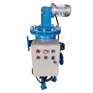 Preprocessing automatic lake water filter for irrigation