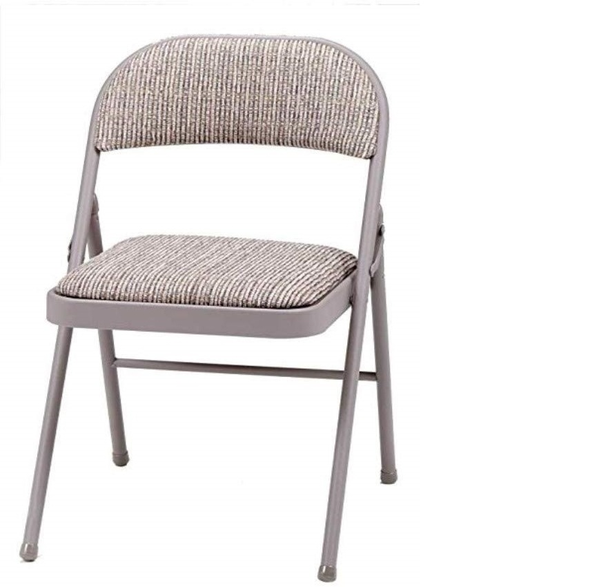 FREE SAMPLE Folding Chair with Fabric Cover, Light Brown