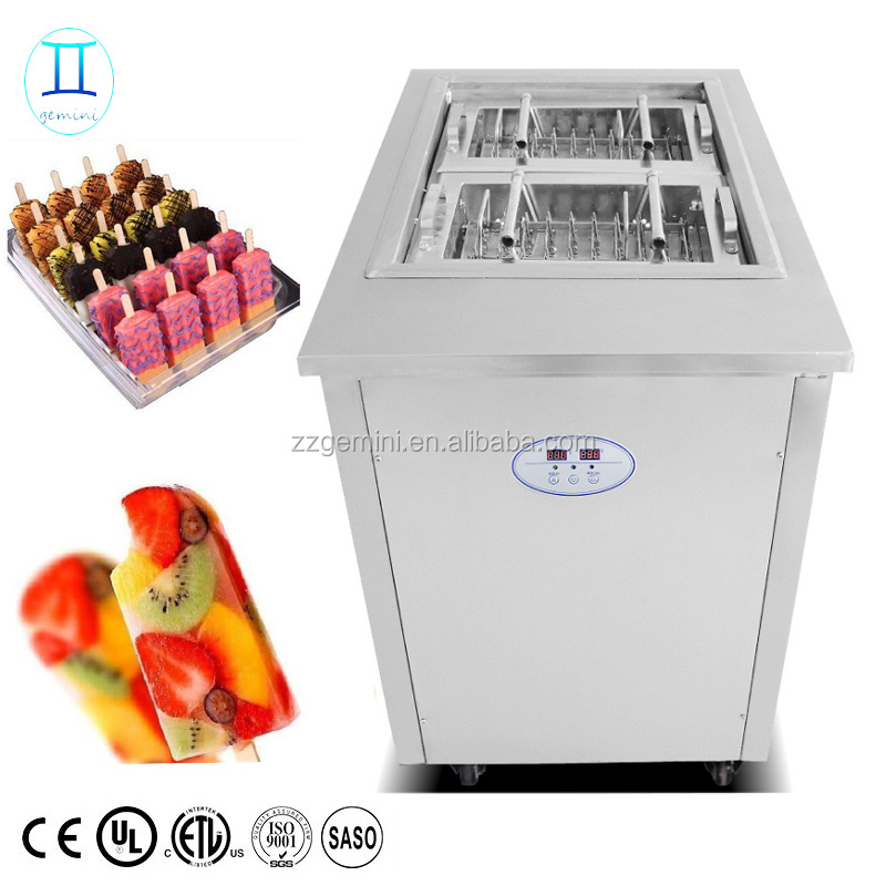 Commercial Ice Lolly Making Machine Stick Ice Cream Bar Ice Pop Popsicle Machine With Stainless Steel Popsicle Mold