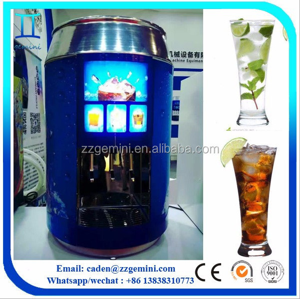 Professional soda fountain post mix dispenser made in China