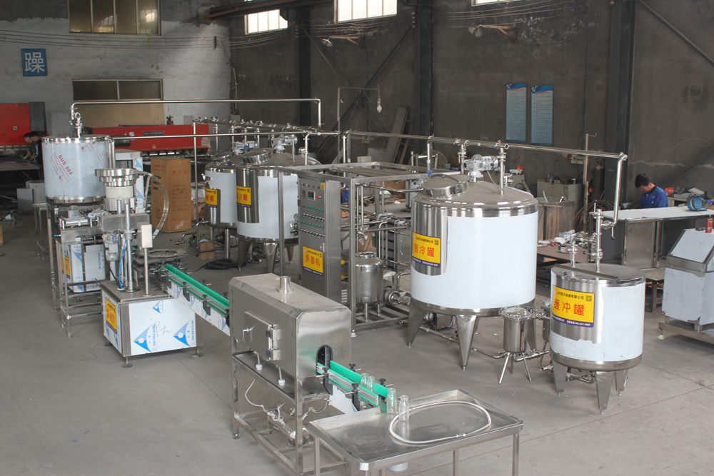 yogurt pasteurization machine / beverage pasteurizer for sale