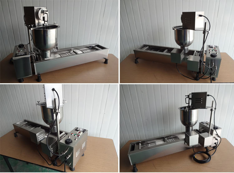 Factory Sale Mini T101 T100 Semi Factory Price Automatic Donut Machine for sale