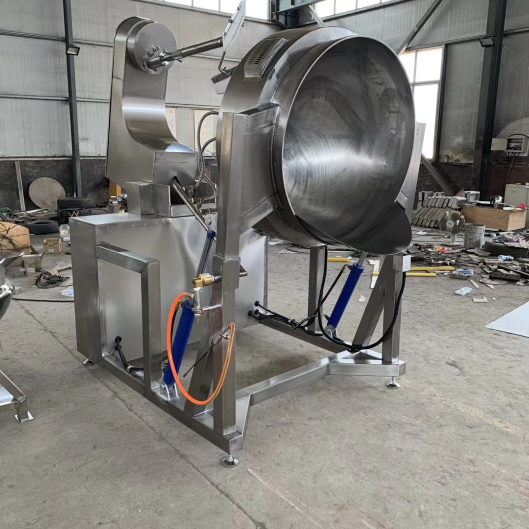 600L Jam Making Machine / Strawberry Jam Cooking Pot / Jacketed Kettle For Jam