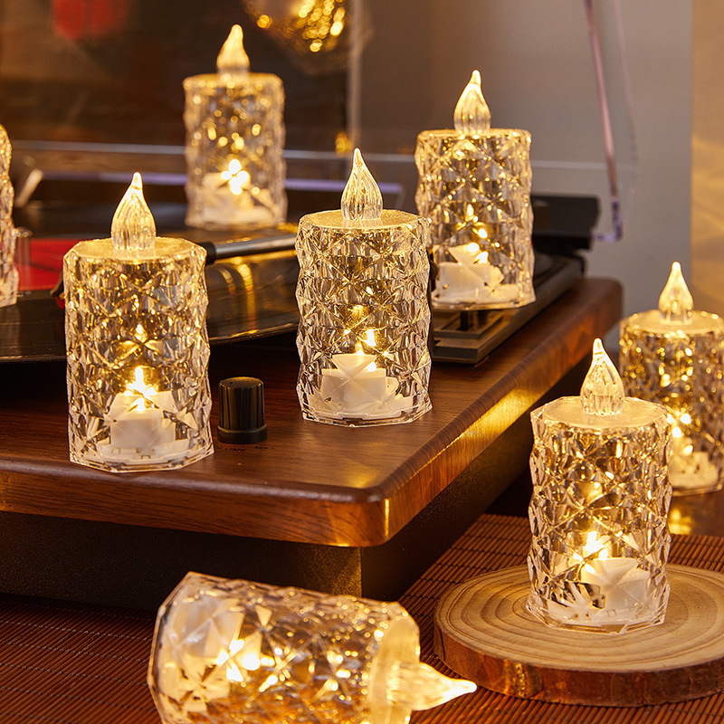 Artificial flameless Candle for Decorations for All Occasions Diwali Led Water Sensor Diya Light