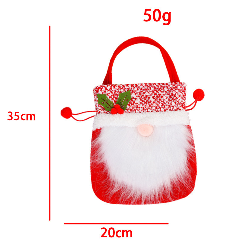 2023 Father Christmas Beard Pick Decoration Tote Bag