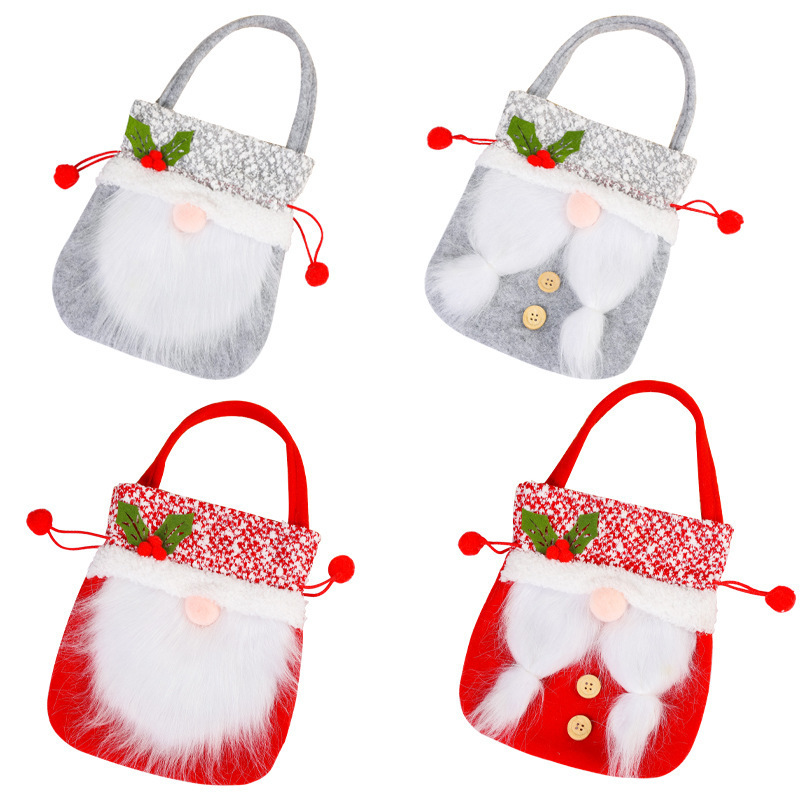 2023 Father Christmas Beard Pick Decoration Tote Bag