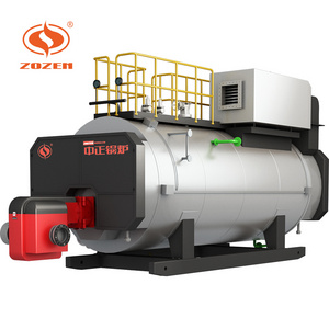 1 2 3 4 6 8 10 12 15 20 Ton Industrial Gas lpg oil Fired Steam Boiler With corrugated furnace