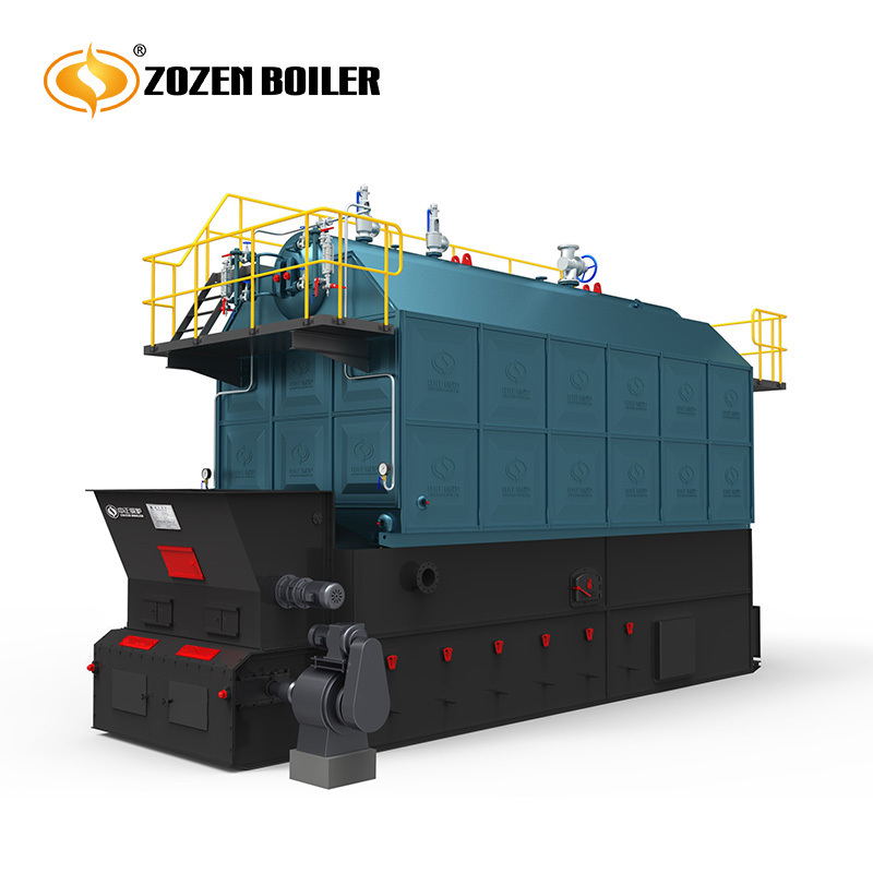 Fast delivery SZL biomass wood pellet fired 1mpa hot water boiler for food industry