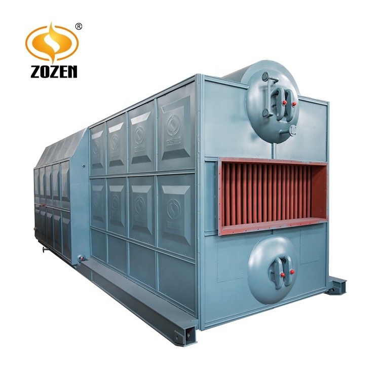 Fast delivery SZL biomass wood pellet fired 1mpa hot water boiler for food industry