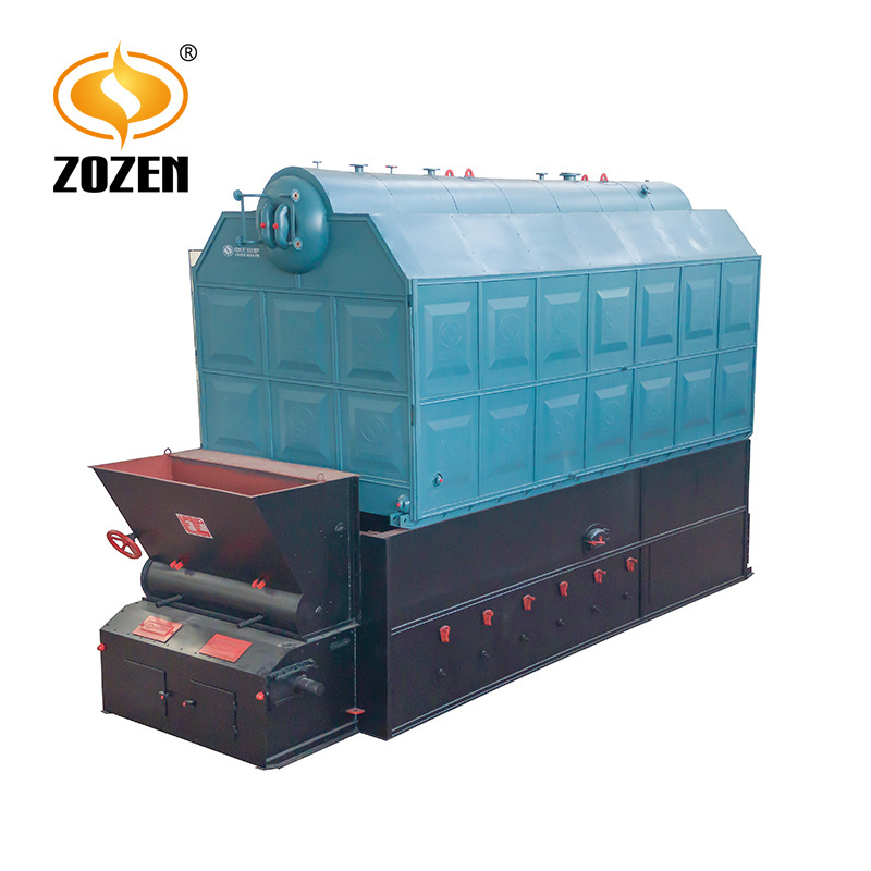 10tph Industrial Paddy rice hulls fired Boiler Machine For Rice Mill