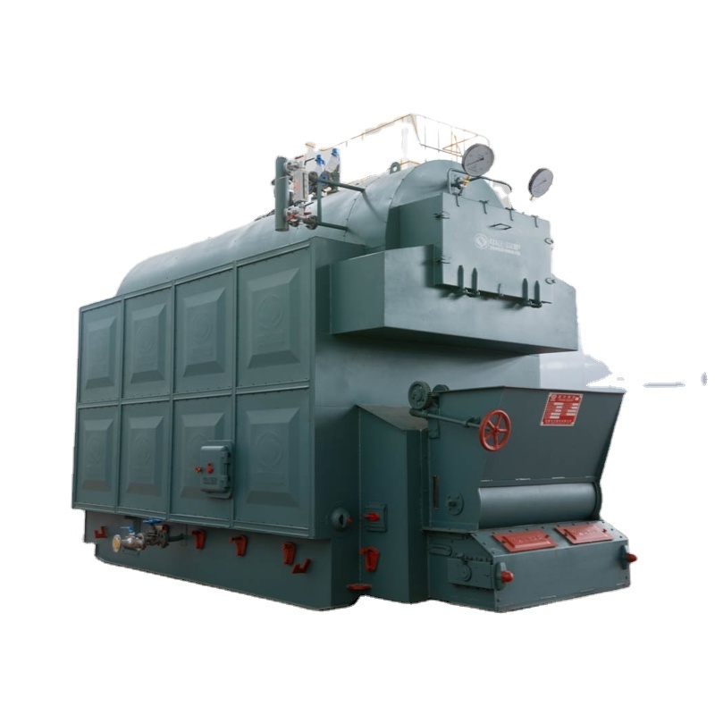 Compact Structure Industrial Boiler 7Mw Chain Grate Stoker Biomass Pellet Furnace