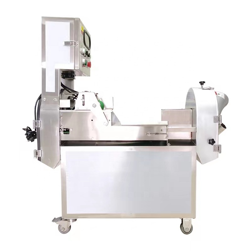 Automatic multi-function vegetable cutting machine and multi-functional industrial electric vegetables cutter machines for sale