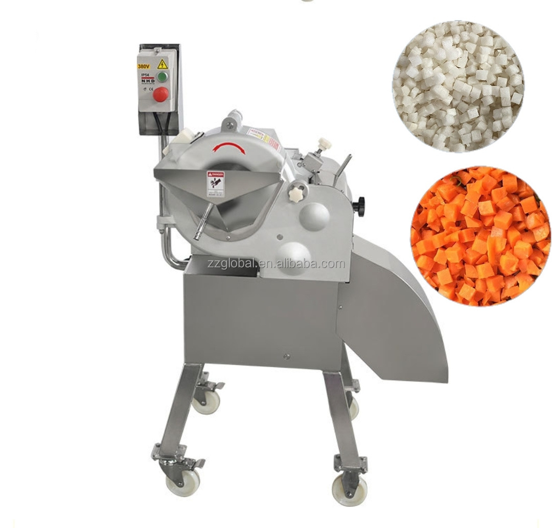 Global Energy Saving Vegetable Cutter Machine chips cutter fruit cutting machine dicing machine