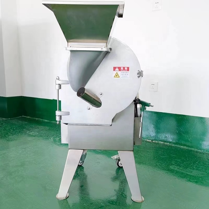 dicing machine Adjustable thickness automatic parsley vegetable cutting machine leaf stem vegetable and fruit cutting machine