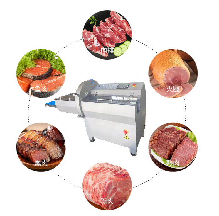 Meat slicing machine ham slicer steak cutting machine meet cutter machine from Global