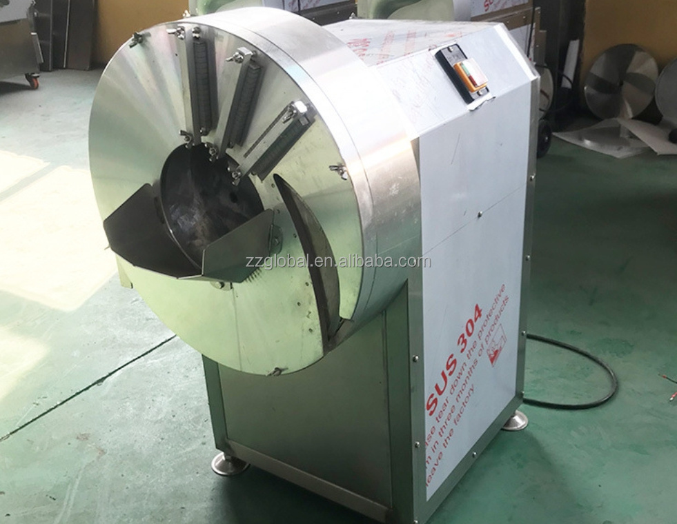 Commercial Bamboo shoots potato garlic vegetable fruit ginger shredder and slicer chips cutter fruit cutting machine