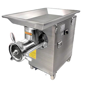 Global Industrial Frozen Meat Grinder Machine Electric Meat Mincer High Capacity Meat Chopping Machine