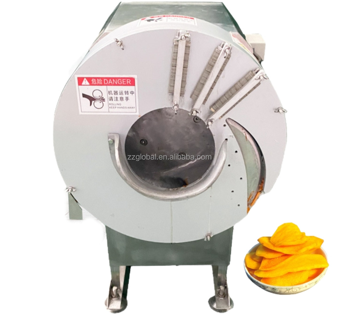 Commercial Bamboo shoots potato garlic vegetable fruit ginger shredder and slicer chips cutter fruit cutting machine