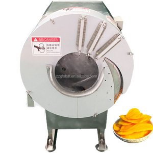 Commercial Bamboo shoots potato garlic vegetable fruit ginger shredder and slicer chips cutter fruit cutting machine