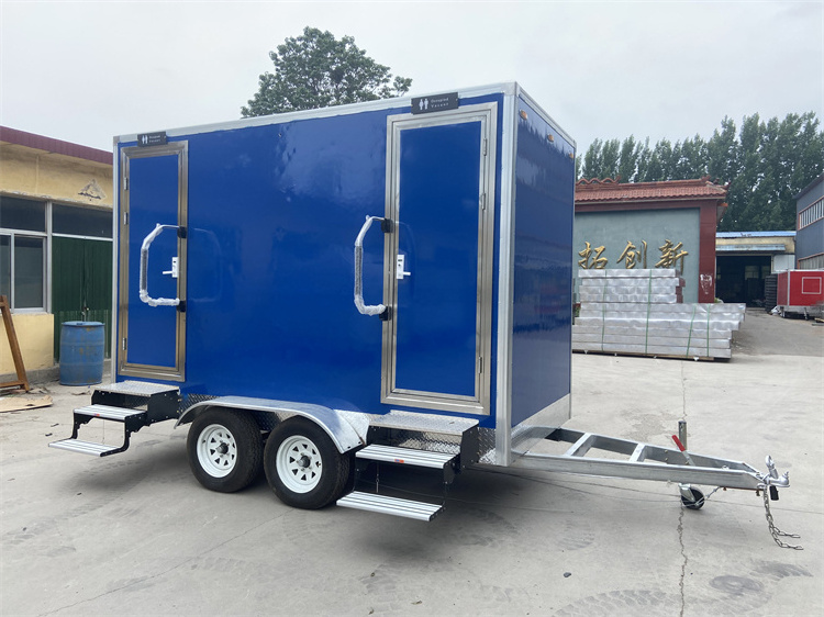 Mobile Outdoor Luxury Portable Bathrooms Trailer Portable Mobile Toilet for Sale