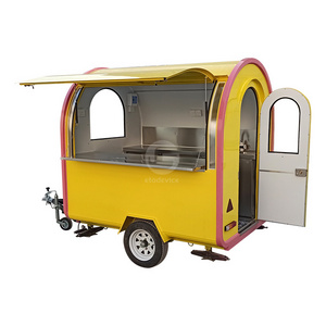 Hot Sale Mobile Food Truck Custom Hot Dog Trailer Cart For Sale