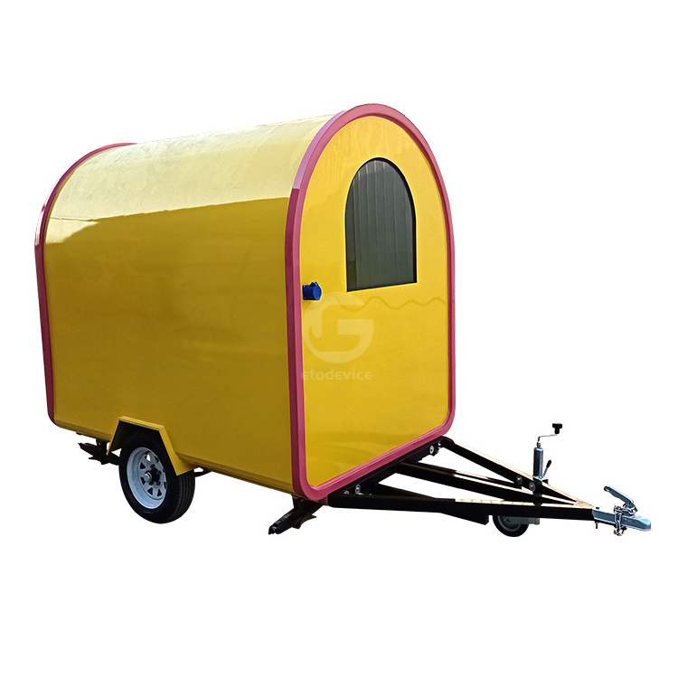 Hot Sale Mobile Food Truck Custom Hot Dog Trailer Cart For Sale