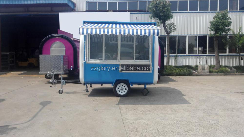 Top Selling Mobile Trailer Fast Food Truck