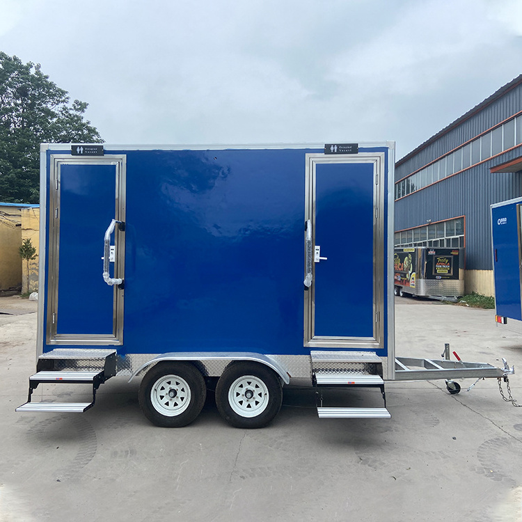 Mobile Outdoor Luxury Portable Bathrooms Trailer Portable Mobile Toilet for Sale