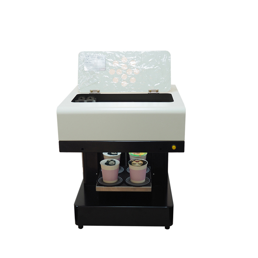 4 Cups 3d Coffee Printer/Ice Cream Food Printer for Sale