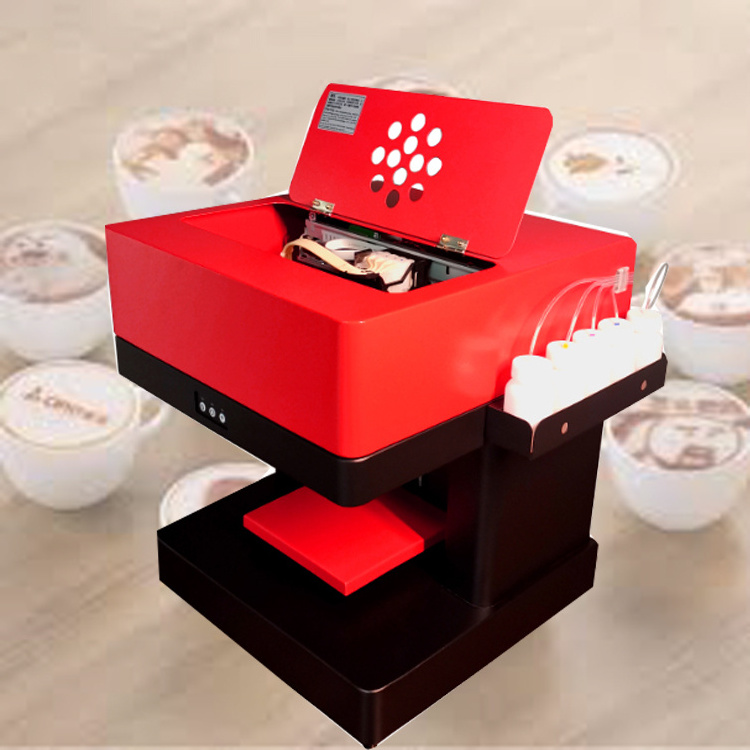 Inkjet cookie food print coffee cafe latte art printer machine