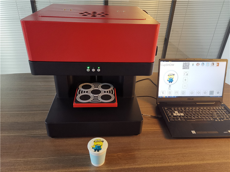 Commercial Used Full Automatic  3d Food Coffee Printer For Sale