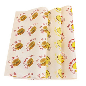 New Product Custom Printed Greaseproof Paper