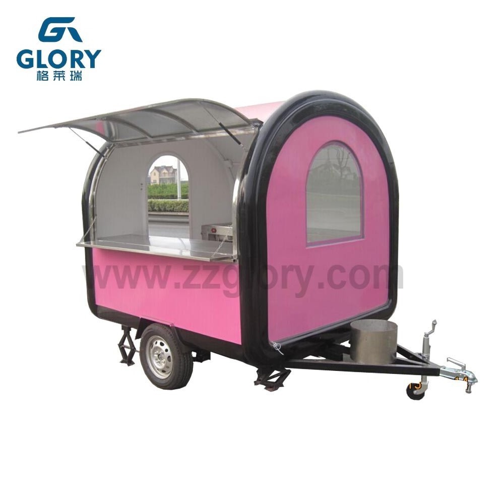 Low price Electric fast food truck/mobile mini food truck for sale