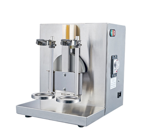 Full Automatic Double-Cup Milkshake Shaker Machine Stainless Steel Milk Tea Bubble Tea Shaking Machine