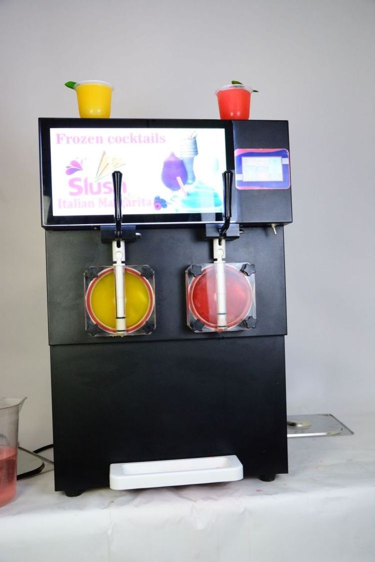 Commercial Granizado Frozen Daiquiri Slushie Granita Slash Maker Slush Machine for Sale