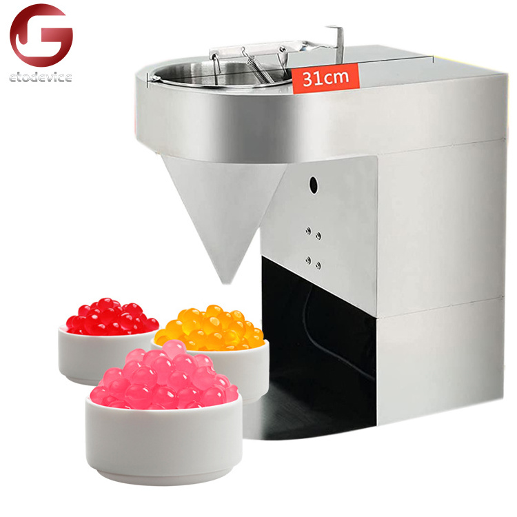 Commercial Fruit Juice Popping Boba Maker Small Ball Bubble Tea Making Machine Popping molding Machine