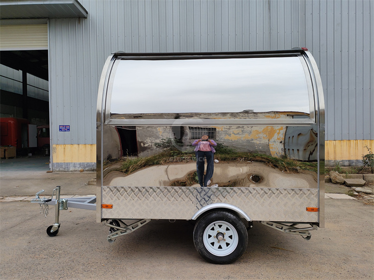 Flavors on the Move: Outdoor BBQ Street Mobile Catering Carts for Sale