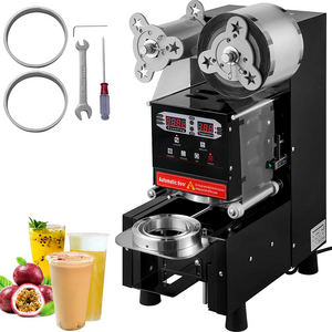 bubble tea supplies wholesale automatic cup sealing machine for boba plastic cup lid