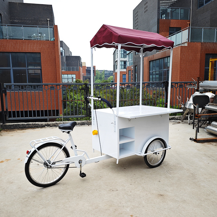 Street Mobile Food Truck Cart Trailer Van Bicycle Mobile Canteen Trucks For Sale Fast Food Van Australia