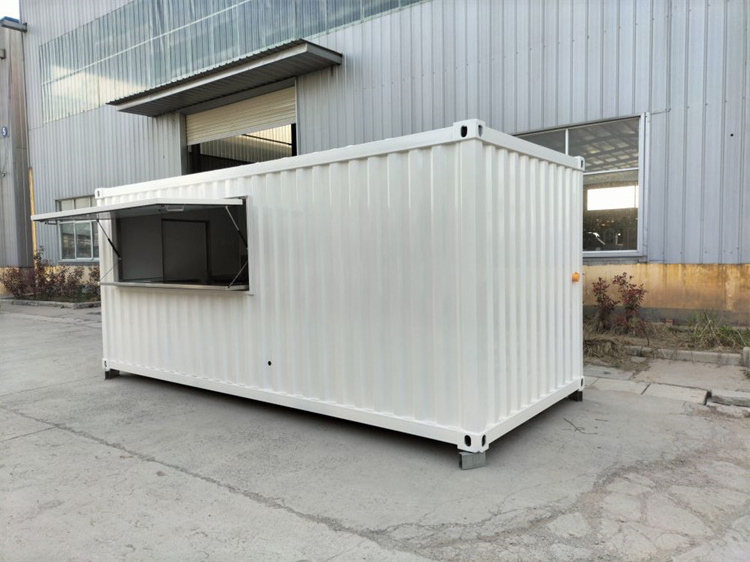 Container Kiosk Prefabricated Modular Cheap Restaurant Building for food business